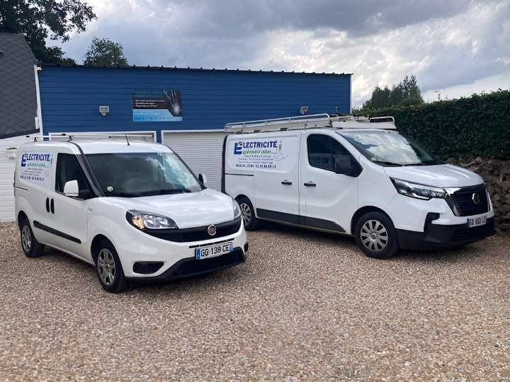 Véhicules d'électriciens expérimentés Yvetot